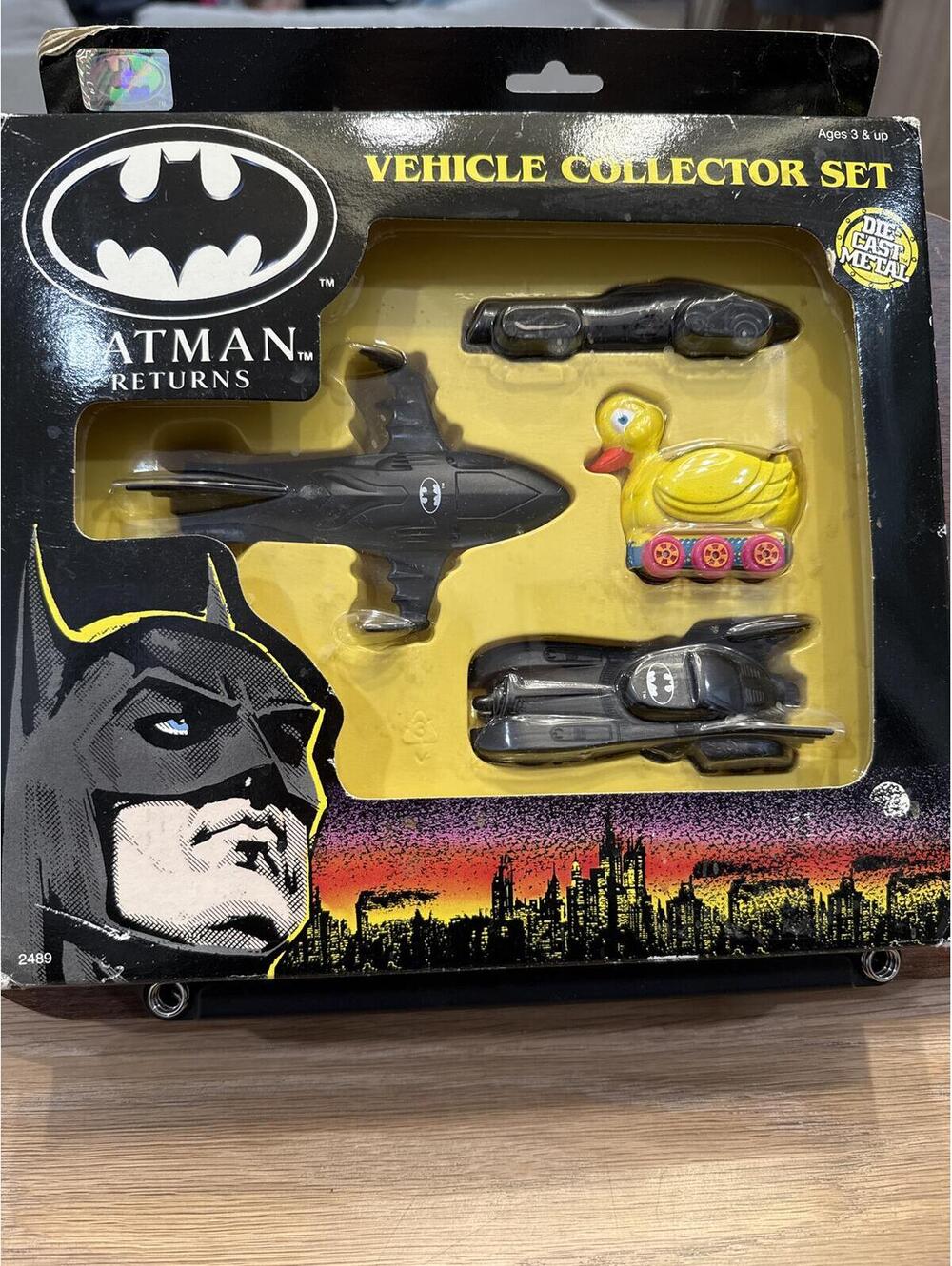 Vintage 1992 ERTL Batman Returns Vehicle Collector Set
